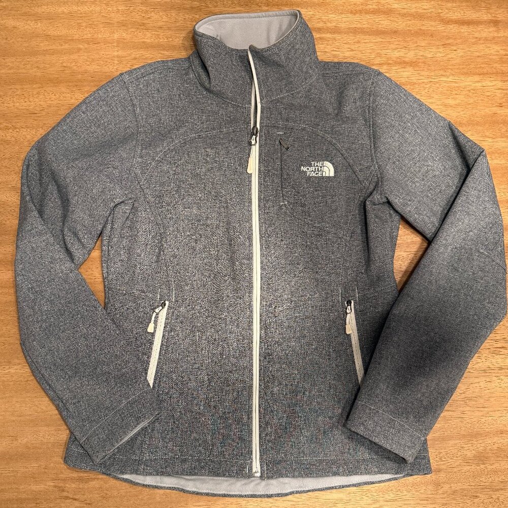 THE NORTH FACE Apex Bionic Softshell Gray Jacket … - image 2